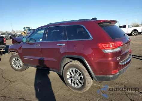 2016 Jeep Grand Cherokee Limited z USA, uszkodzony, nr VIN 1C4RJFBG6GC336892